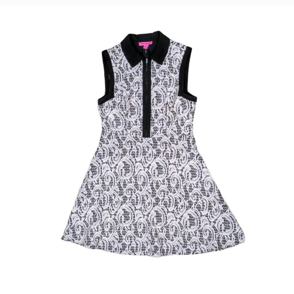 Betsey Johnson Vintage Inspired Lace Dress size 10
